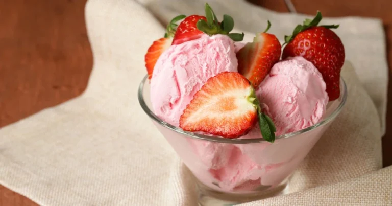 strawberry ice cream