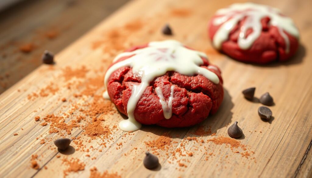 Crumbl Red Velvet Cookie