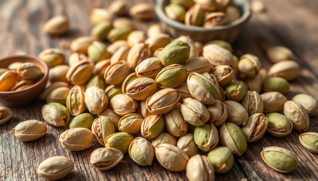 Preparing raw pistachios