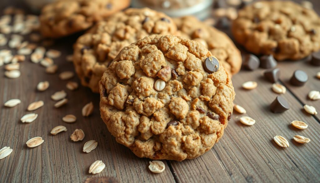 Protein oatmeal cookies