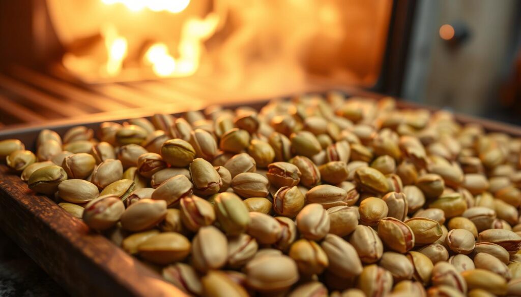 Roasting Pistachios