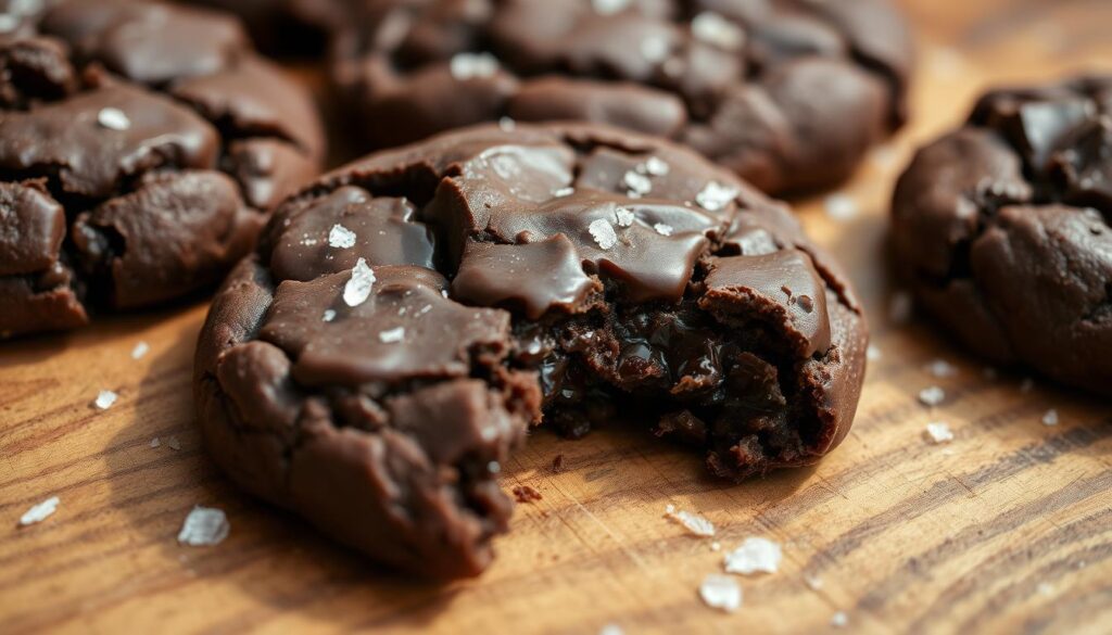 bittersweet chocolate cookies