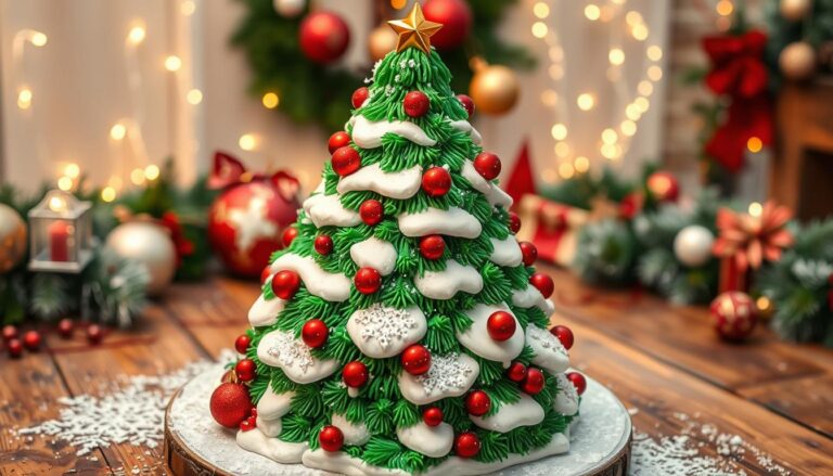 chrismas tree cake