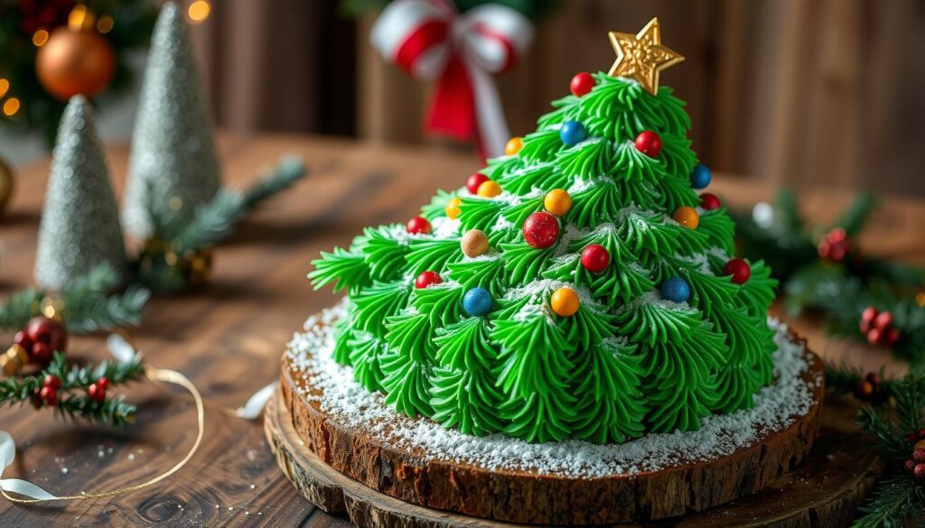 christmas tree cake