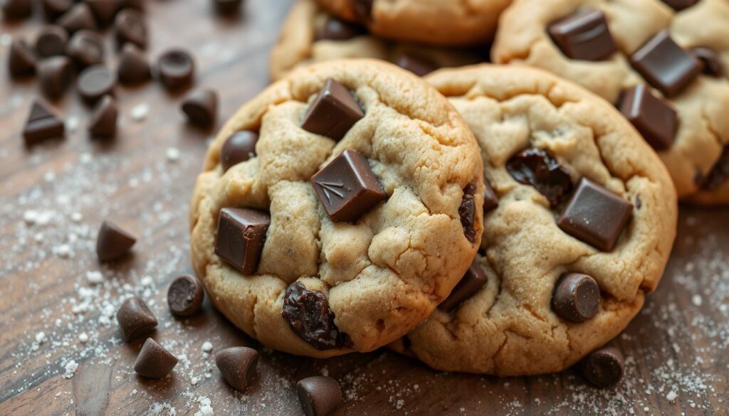 cookies with bittersweet chocolate