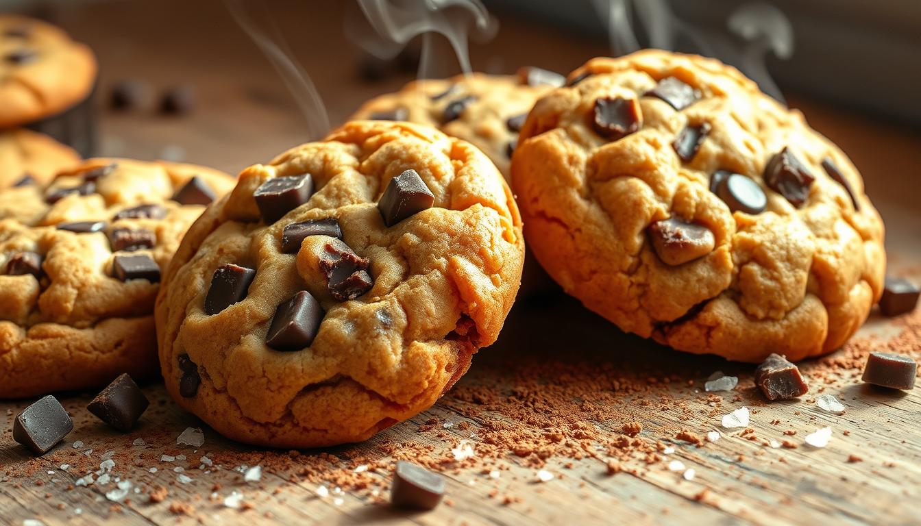 cookies with bittersweet chocolate