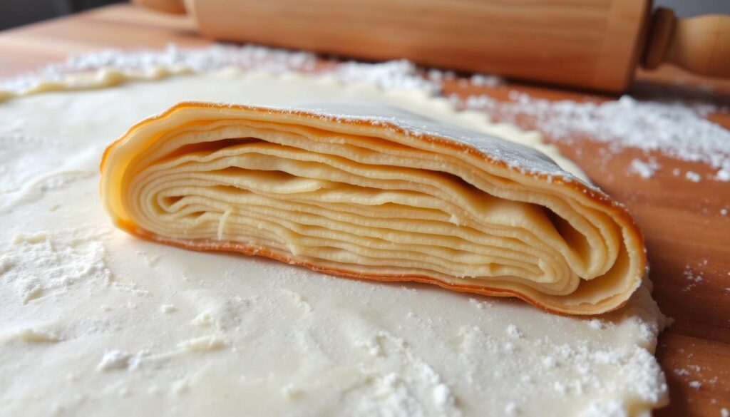 flaky dough