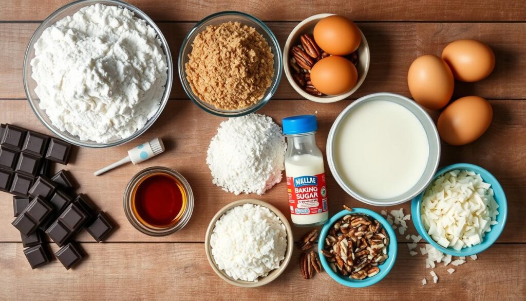 german chocolate cake ingredients