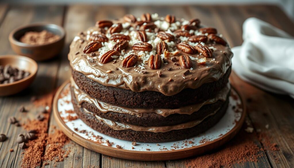 homemade german chocolate cake