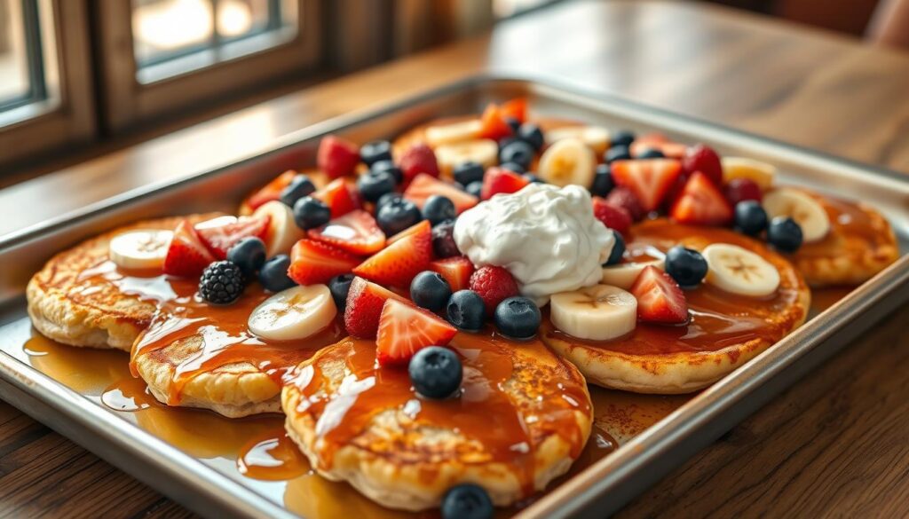 Kodiak cakes sheet pan breakfast