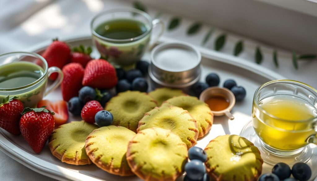 Matcha cookie pairings