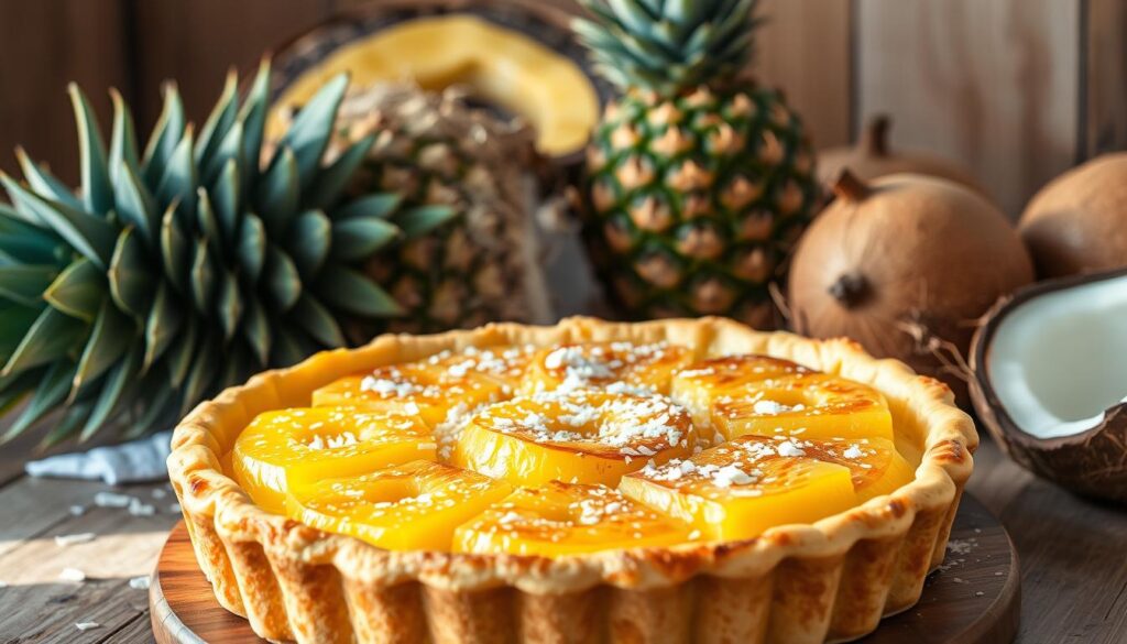 baked pineapple pie