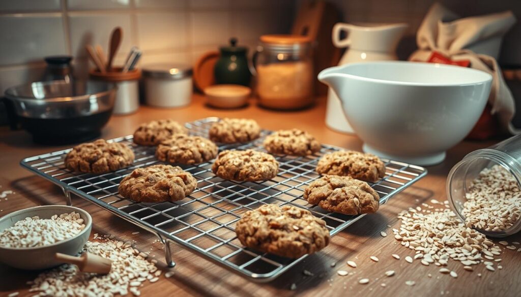 baking oatmeal cookies