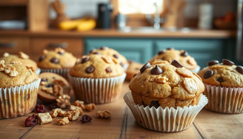 banana nut muffin variations