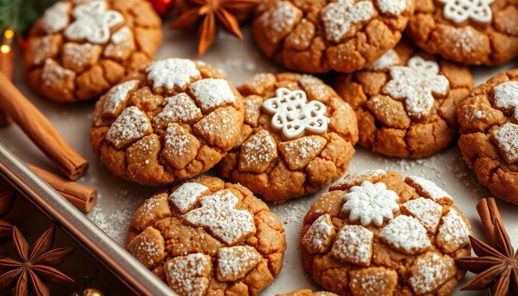 gingerbread oatmeal cookies