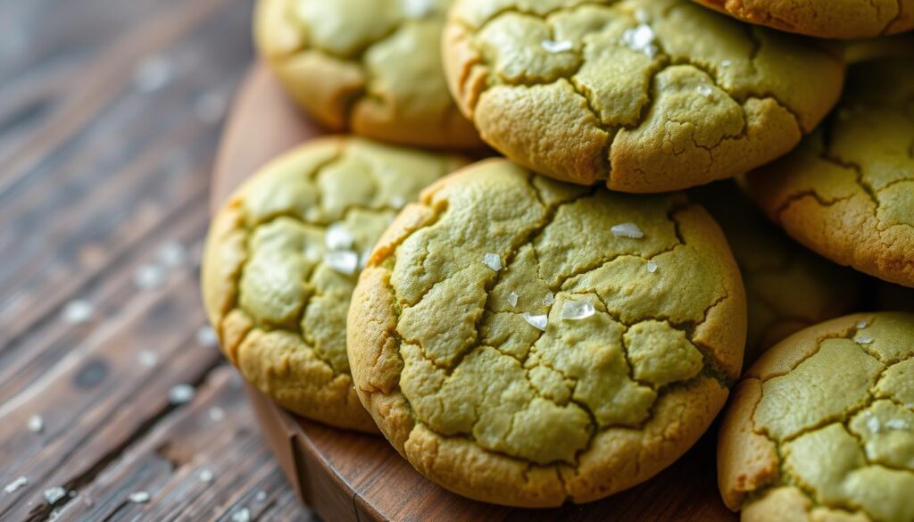 matcha cookie texture